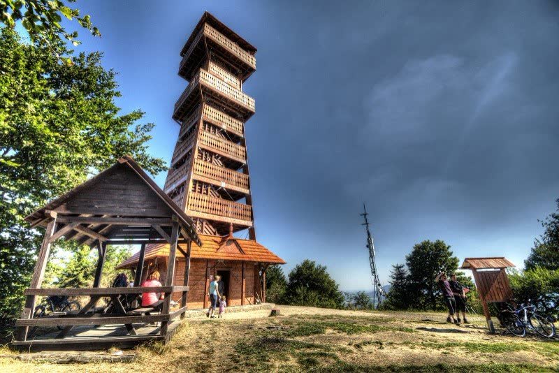 Rozhledna Velký Javorník 20km