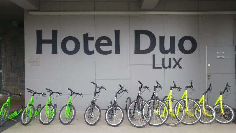 Půjčovna kol a koloběžek hotel Duo Horní Bečva 400m